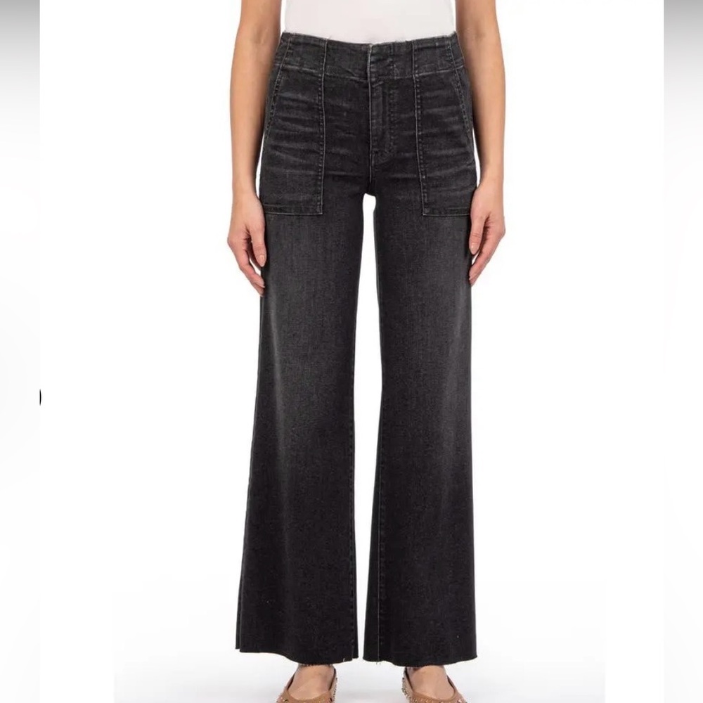 Kut From the Kloth Meg raw hem utility jean — NWT